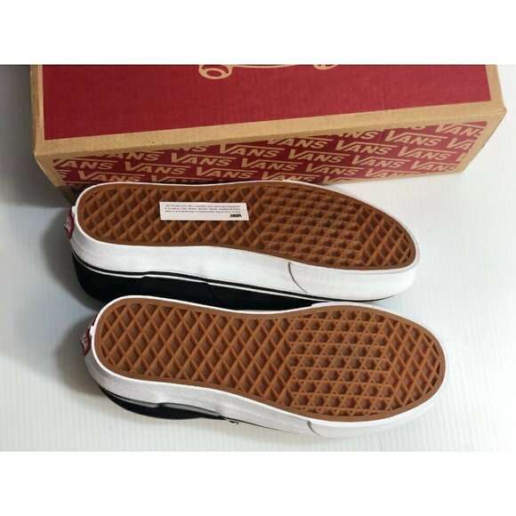 Vans Era (Deboss Checkerboard) Black White Shoes - Picture 9 of 10
